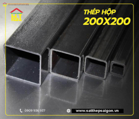 Thép hộp vuông 200x200: Chịu lực tốt, ứng dụng đa dạng