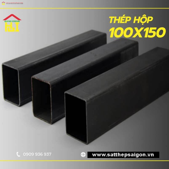 Thép hộp 100x150