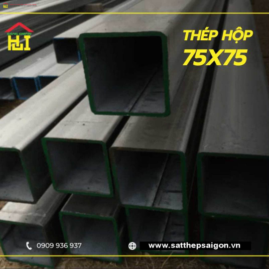 Thép Hộp 75x75