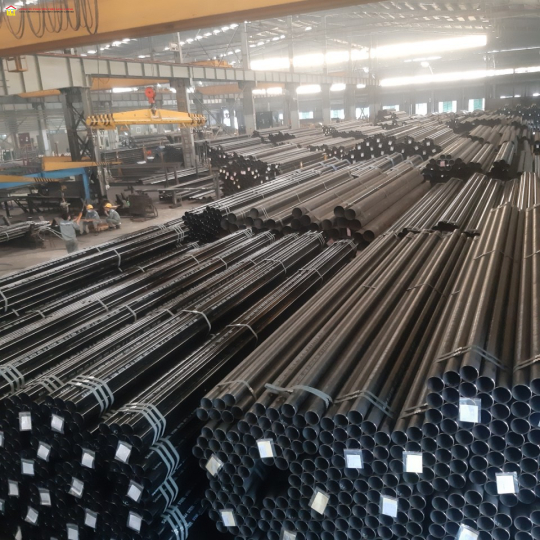 Điều phối nguồn thép ống đen P40 độ dày 1.5mm, 1.8m, 2.0mm, 2.3mm, 3.0mm, 3.2mm đến công trình