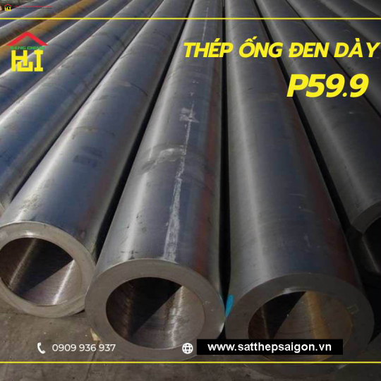 Giá thép ống đen dày P59.9 tốt nhất thị trường