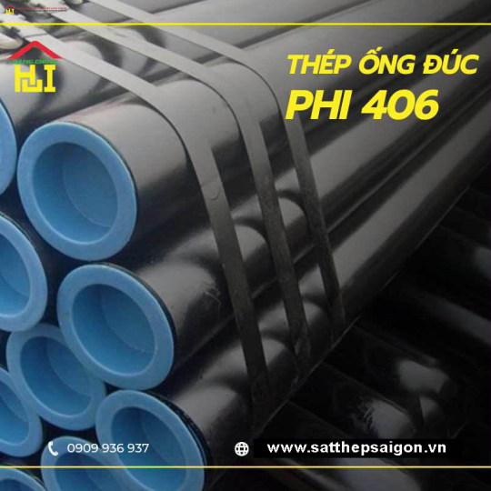 Thép Ống Đúc Phi 406, DN 400, OD 406.4 ASTM A106/ A53/ API 5L GR.B