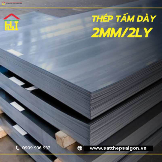 Thép Tấm Dày 2mm/2Ly