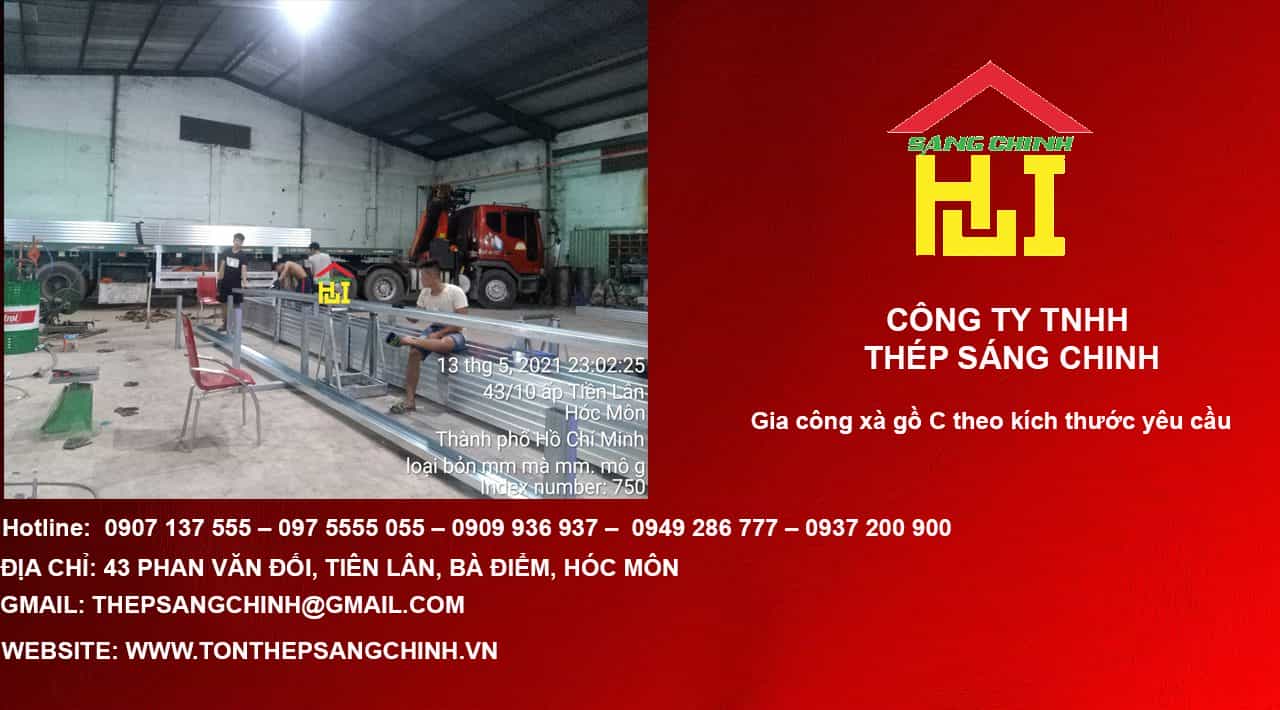 bao gia xa go thep C125