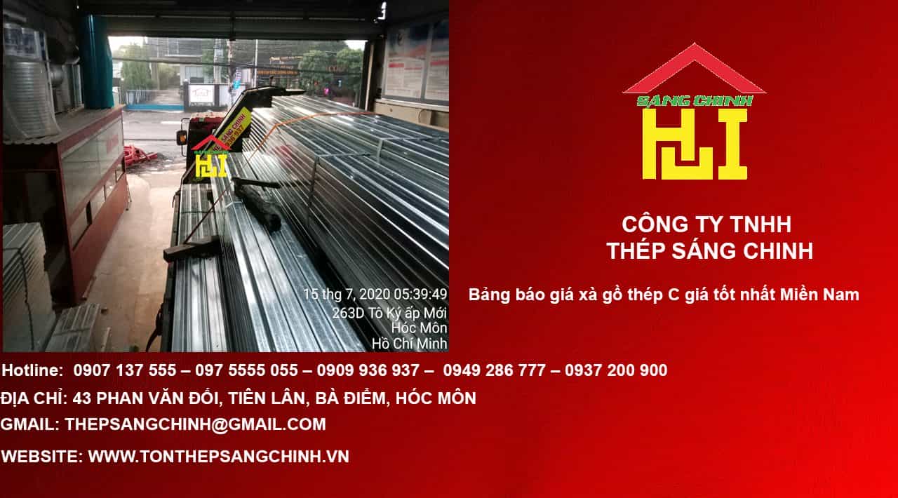 bao gia xa go thep C125