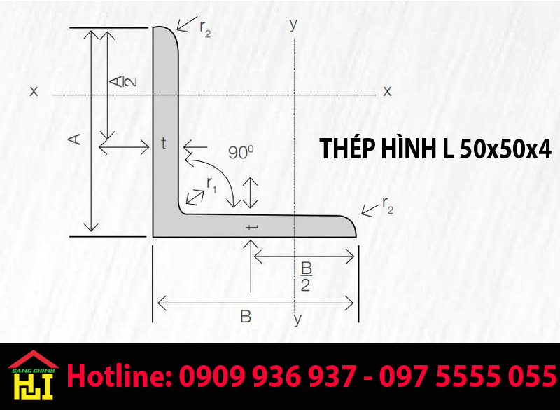 Bảng Báo Giá Thép Hình L 50x50x4