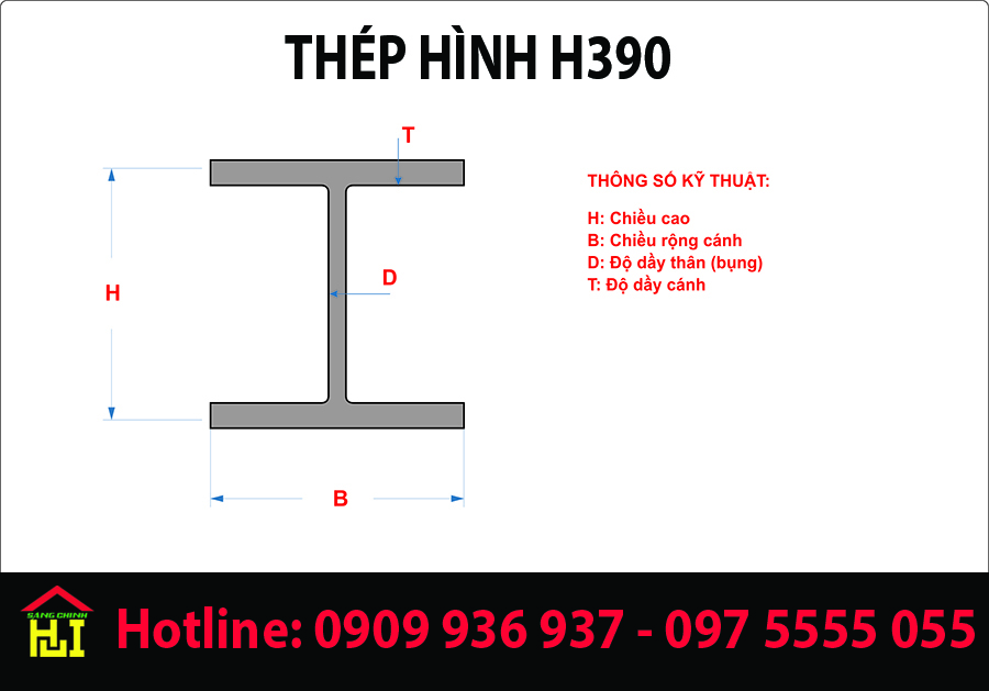 Bảng Báo Giá Thép Hình H390
